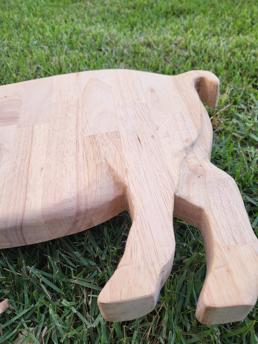 Custom Pig Cutting Board 14x24